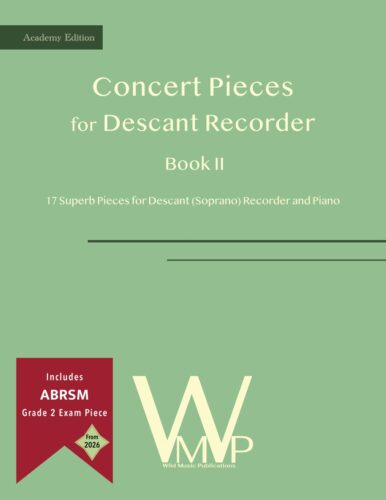 Concert Pieces Book II for Descant Recorder and Piano (Academy Edition)