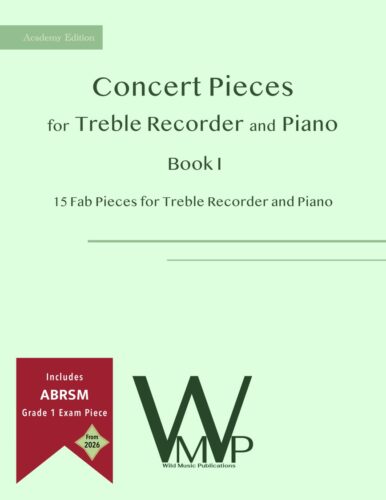 Concert Pieces Book I for Treble Recorder and Piano (Academy Edition)
