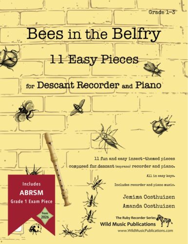 Bees in the Belfry: 11 Easy Pieces for Descant Recorder and Piano