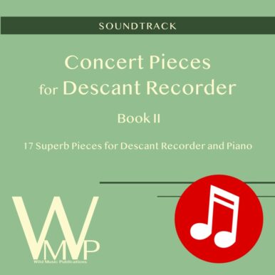 Concert Pieces Book 2 for Descant Recorder and Piano - Soundtrack