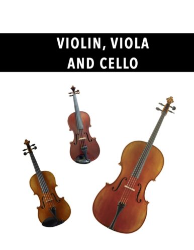 Violin, Viola and Cello