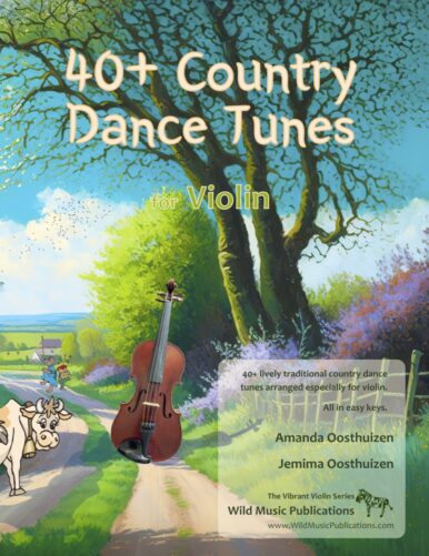 40+ Country Dance Tunes for Violin