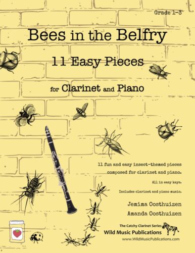 Bees in the Belfry: 11 Easy Pieces for Clarinet and Piano