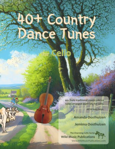 40+ Country Dance Tunes for Cello