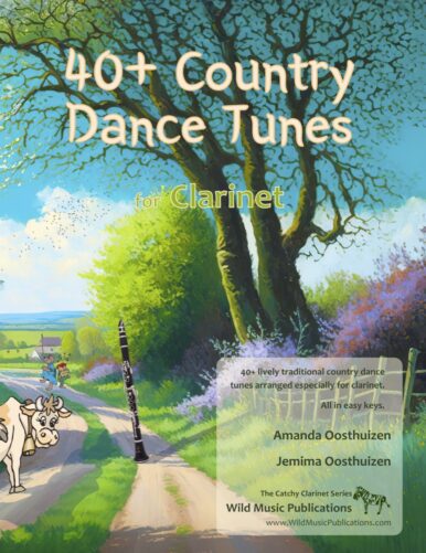 40+ Country Dance Tunes for Clarinet