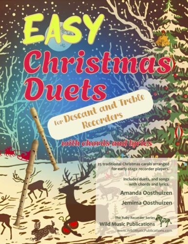 Easy Christmas Duets for Descant and Treble Recorders