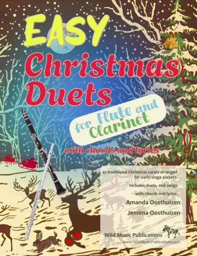 Easy Christmas Duets for Flute and Clarinet