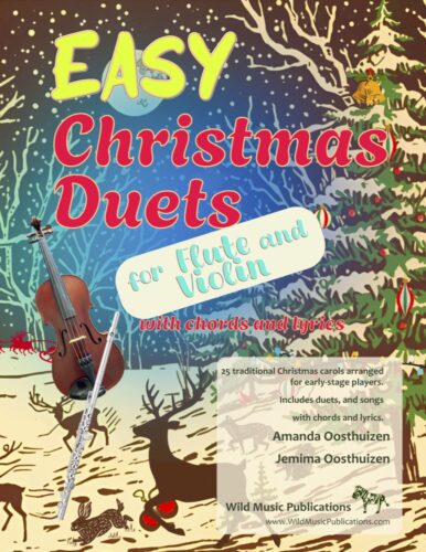 Easy Christmas Duets for Flute and Violin